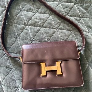 Authentic vintage Hermes handbag